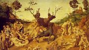 Piero di Cosimo The Misfortunes of Silenus oil painting